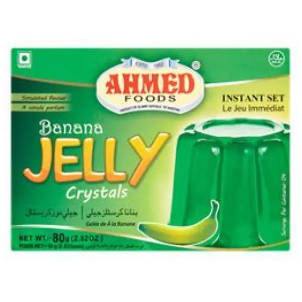 AHMED BANANA JELLY CRYSTALS 70G de Ahmed