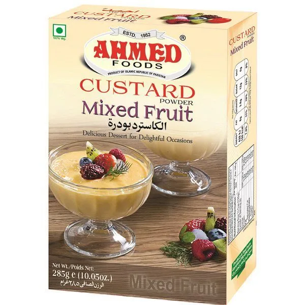 AHMED CUSTARD MIXED FRUIT 285G de Ahmed