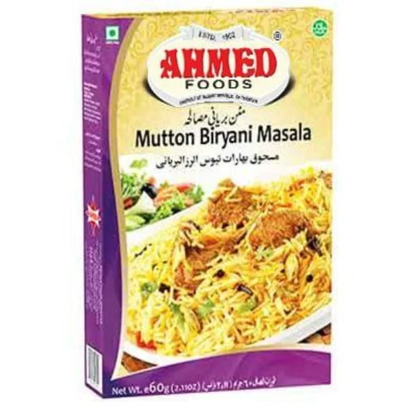 AHMED FOODS MUTTON BIRYANI 60G de Ahmed