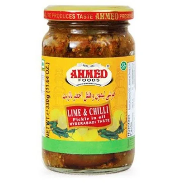 AHMED HYD LIME / CHILLI PICKLE 330G de Ahmed