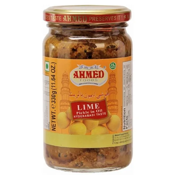 AHMED HYDERABADI LIME PICKLE 330G de Ahmed