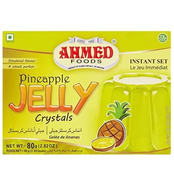 AHMED PINEAPPLE JELLY CRYSTALS 70G de Ahmed
