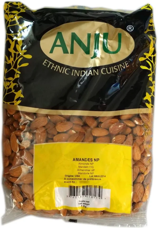 Amandes Carmel nature  1KG de Anju