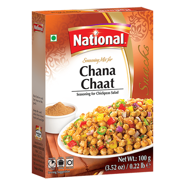 Chana Chaat 100g de National