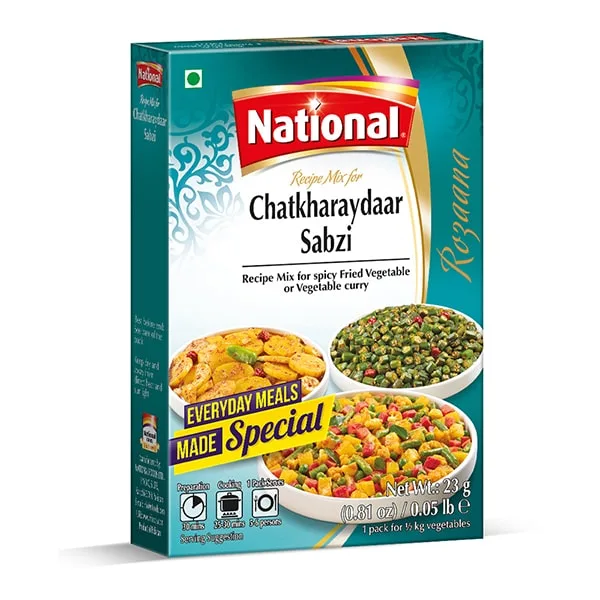Chatkharaydaar Sabzi 23g de National
