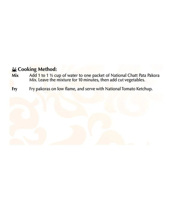 Chatt Pata Pakora 150g de National