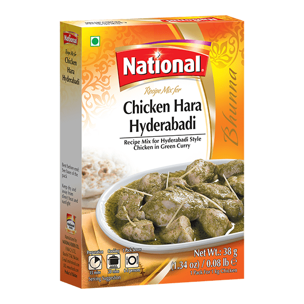 Chicken Hara Hyderabadi 38g de National