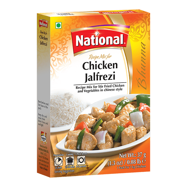 Chicken Jalfrezi 37g de National
