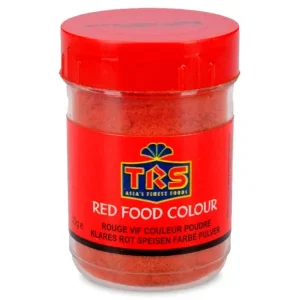 Colorant alimentaire indien Rouge 25g de TRS