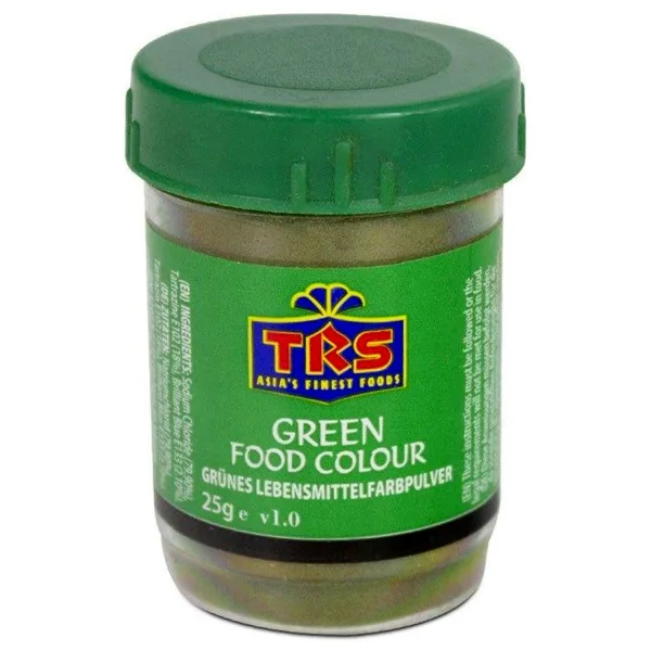 Colorant alimentaire indien Vert 25g de TRS