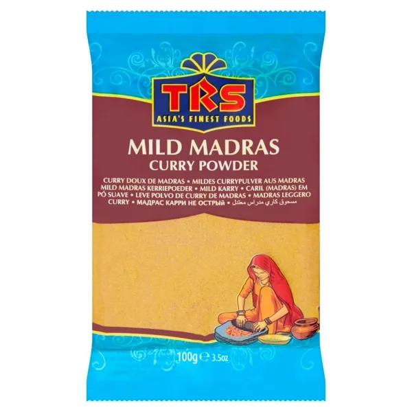 Curry indien Madras doux 100g mélange d’épices de TRS