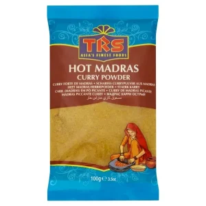 Curry indien Madras fort 100g mélange d’épices de TRS