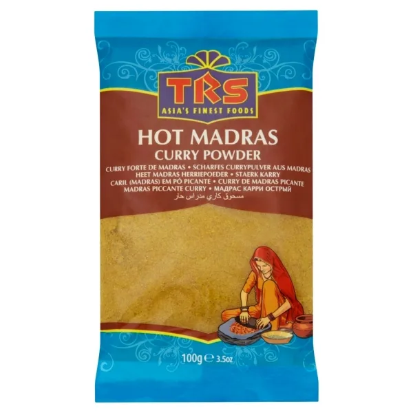 Curry indien Madras fort 100g mélange d’épices de TRS