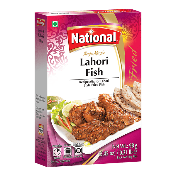 Lahori Fish 98g de National