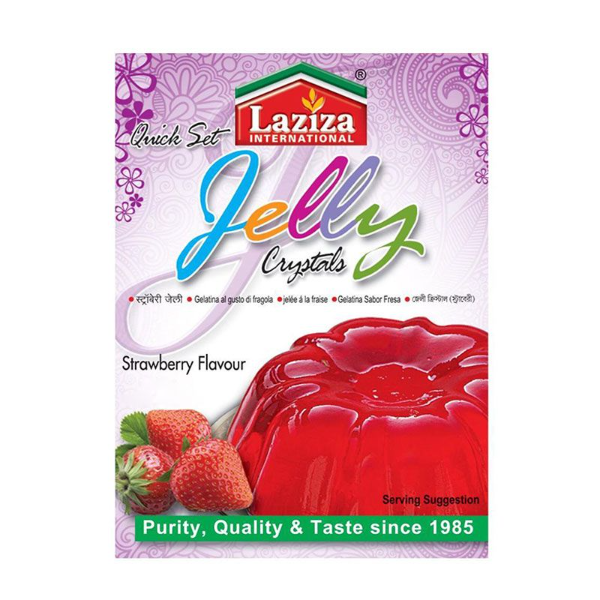 Laziza Jelly Crystal Strawberry 85g de Laziza