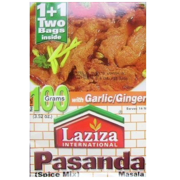 Laziza Masala Pasanda 100g de Laziza