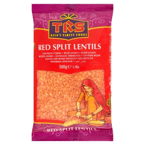 Lentilles corail 500g Masoor Dal indien de TRS