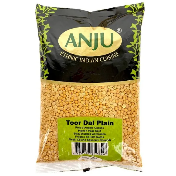 Lentilles indiennes Toor Dal  2KG de Anju