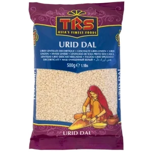 Lentilles indiennes Urad Dal 500g de TRS