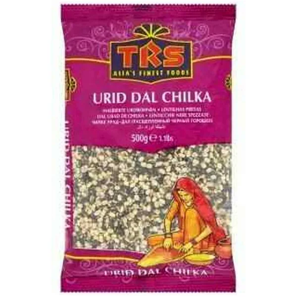 Lentilles indiennes Urad Dal chilka 500g de TRS