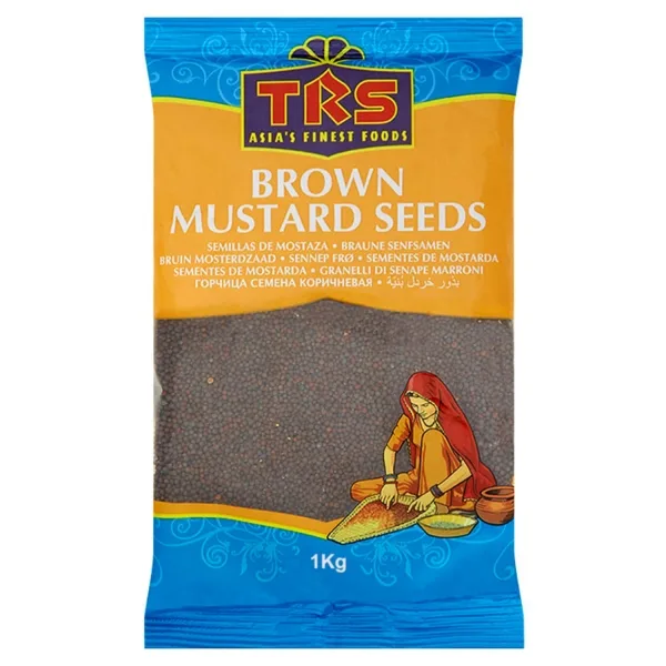 Moutarde noire en graines  1KG de TRS