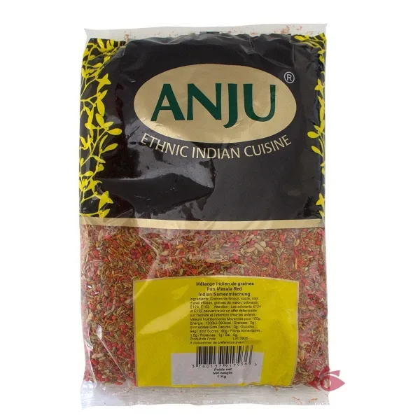 Pan masala indien rouge  1KG de Anju