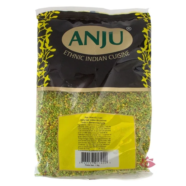 Pan masala indien vert  1KG de Anju