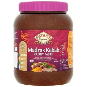 Pâte de curry Madras kebab  2.4kg de Patak’s