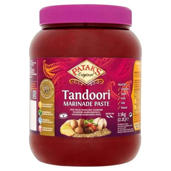 Pâte de marinade Tandoori  2.5kg de Patak’s