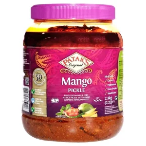 Pickles indiens mangue  2.3kg de Patak’s