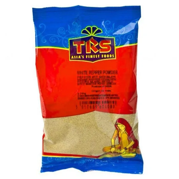 Poivre blanc moulu épice indienne 100g de TRS