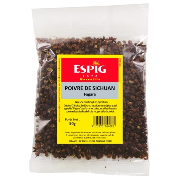 Poivre de Sichuan ou Fagara Epice 50g de TRS