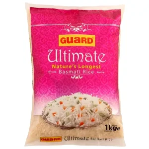 Ultimate Nature’s Longest Basmati Rice 1kg de Guard
