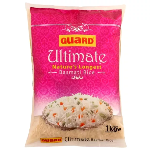 Ultimate Nature’s Longest Basmati Rice 1kg de Guard