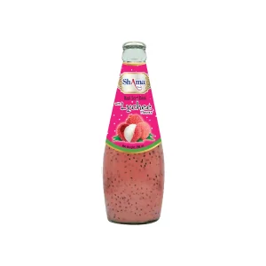 Shama Basil Seed Drink Lychee 290ml de Shama