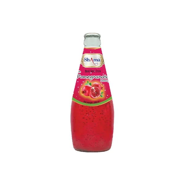 Shama Basil Seed Drink Pomegranate 290ml de Shama