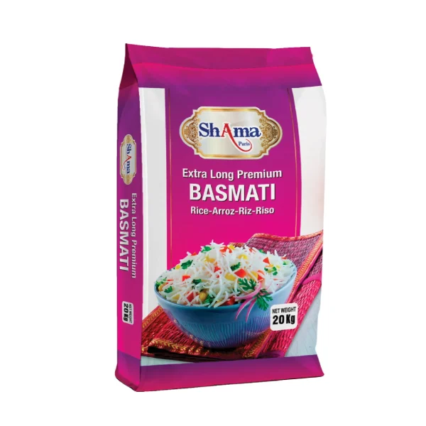 Riz Basmati Shama (Extra Long) 20kg de Shama