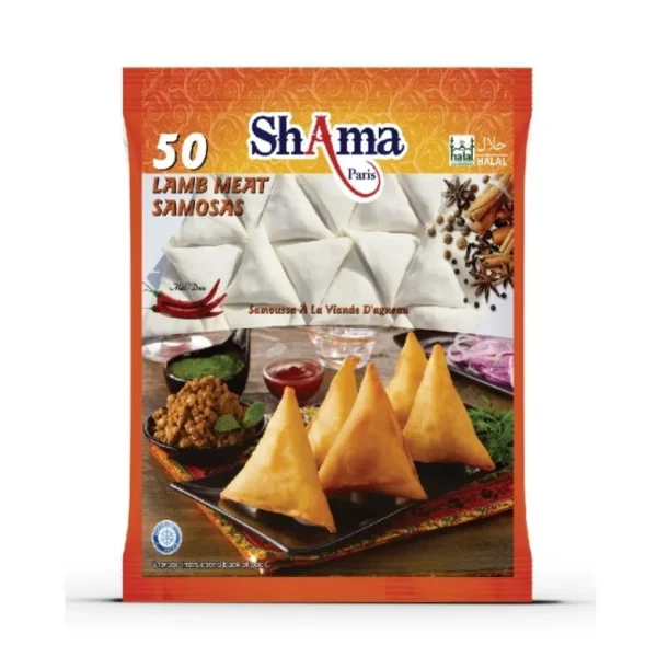 Shama Lamb Meat Samosa 50pcs de Shama