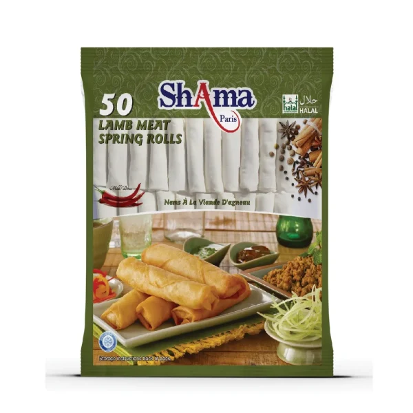 Shama Lamb Meat Spring Roll 50pcs de Shama