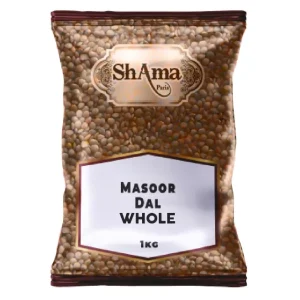 Shama Masoor Dal Whole 1kg de Shama