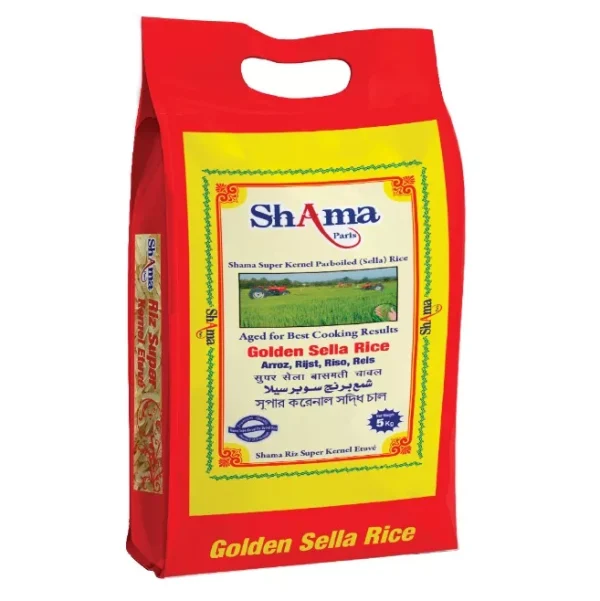 Riz Sella Parboiled Super Kernel Shama 5kg de Shama
