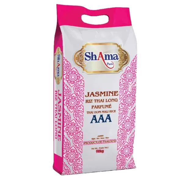 Riz Jasmin Thaï Long Grain AAA Shama 10kg de Shama