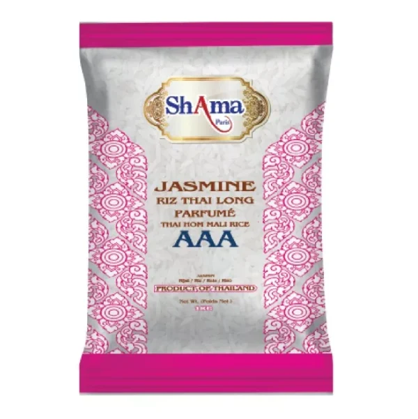 Riz Jasmin Thaï Long Grain AAA Shama 2kg de Shama