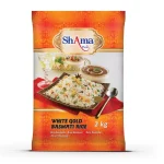Riz Basmati White Gold Shama 2kg de Shama