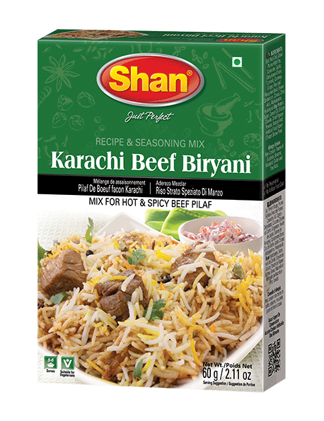 Shan Karachi Beef Biryani 60g de Shan