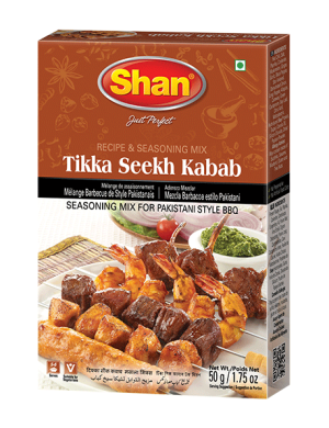 Shan Tikka Seekh Kebab 50g de Shan