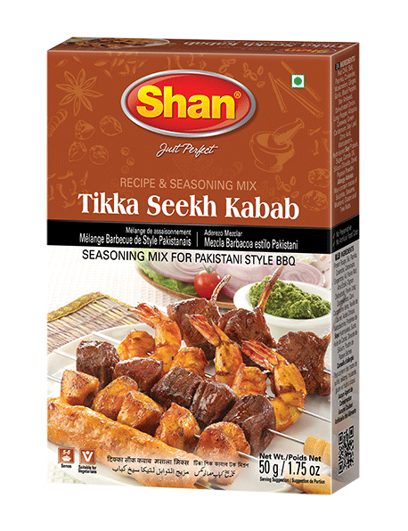 Shan Tikka Seekh Kebab 50g de Shan
