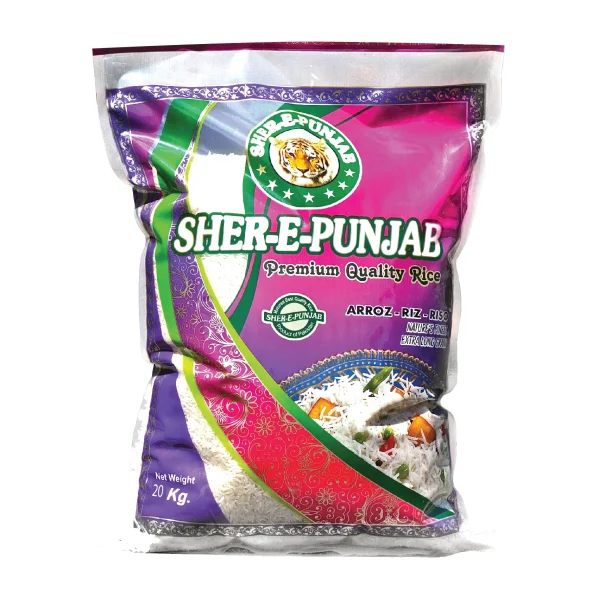 Sher-e-Punjab Premium Quality Rice kg20 de Shama
