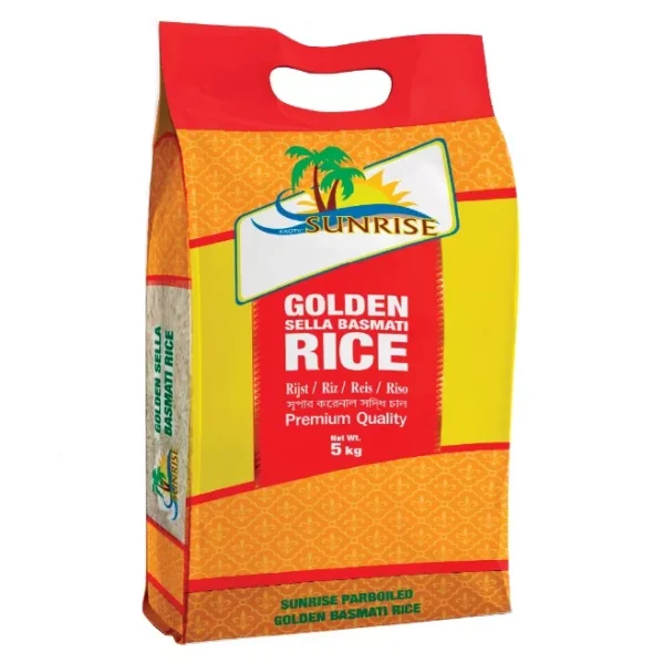Sunrise Golden Sella Rice 5kg de Shama