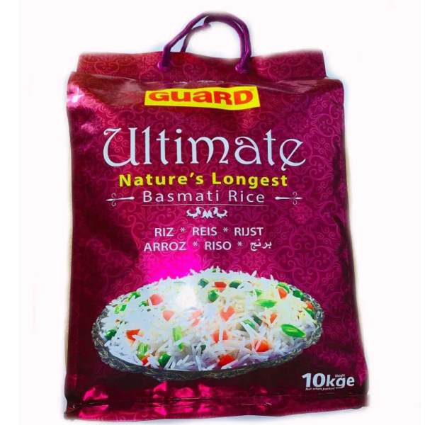 Ultimate Nature’s Longest Basmati Rice 10kg de Guard